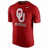 Oklahoma Sooners Nike Sideline Legend Logo Performance WEM T-Shirt - Crimson,baseball caps,new era cap wholesale,wholesale hats
